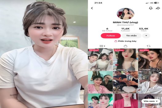 Clip sex Việt Nam idol tiktok Minh Thư